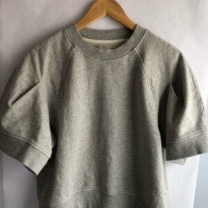 Calia Grey Short Sleeve Crewneck Sweatshirt M